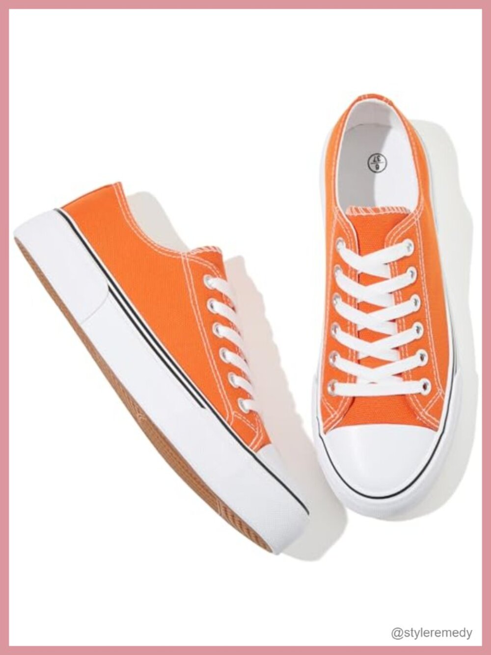 Low Top Canvas Sneakers Lace Up Comfortable Walking Shoes